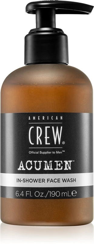 American Crew Acumen In-Shower Face Wash 1 American Crew Acumen In-Shower Face Wash