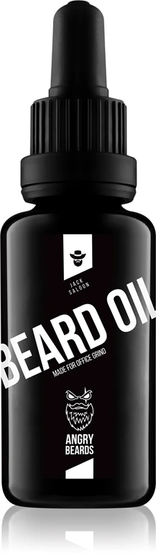 Angry Beards Jack Saloon Beard Oil