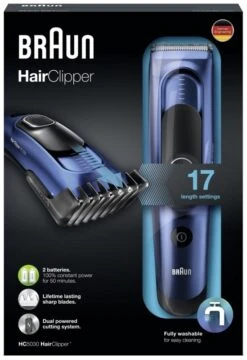 Braun Hair Clipper HC5030 -Produits De Soins braun hair clipper hc5030 tondeuse cheveux 1