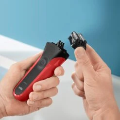 Braun Series 3 S3 RED -Produits De Soins braun series 3 s3 red rasoir a grilles flottantes 1