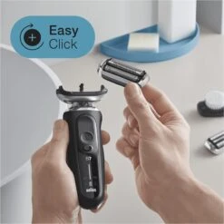 Braun Series 7 1000s Black -Produits De Soins braun series 7 1000s black rasoir a grilles flottantes 2