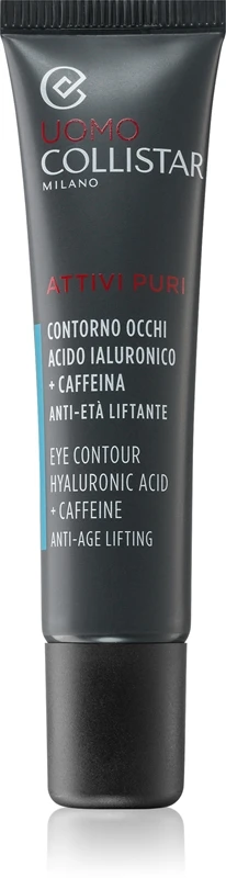 Collistar Linea Uomo Attivi Puri Eye Contour Hyaluronic Acid + Caffeine Eye Contour