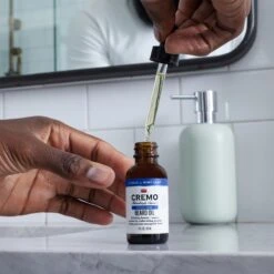 Cremo Cooling Beard Oil Citrus & Mint Leaf 5 Cremo Cooling Beard Oil Citrus & Mint Leaf -Produits De Soins cremo cooling beard oil citrus mint leaf huile pour barbe 2