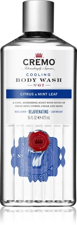 Cremo Cooling Body Wash Citrus & Mint Leaf