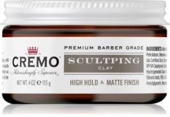 Cremo Hair Styling Sculpting Clay High Hold