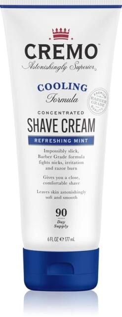 Cremo Refreshing Mint Cooling Shave Cream