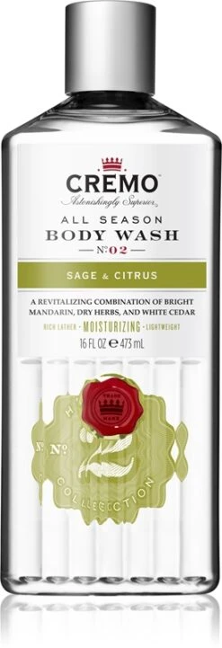 Cremo Sage And Citrus Body Wash