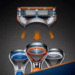 Gillette® Gillette Fusion5 Sensitive -Produits De Soins gillette fusion5 sensitive kit de rasage 4