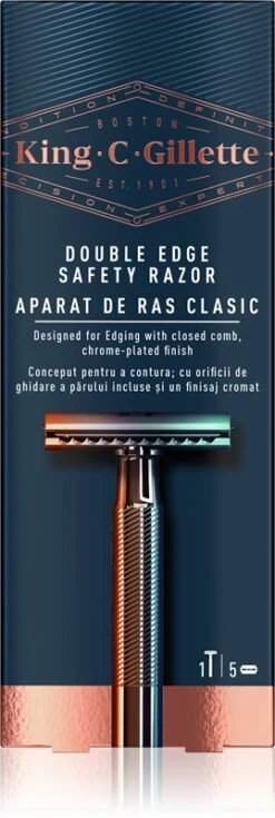 King C. Gillette Double Edge Safety Razor