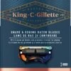 King C. Gillette Shave & Edging Razor Heads