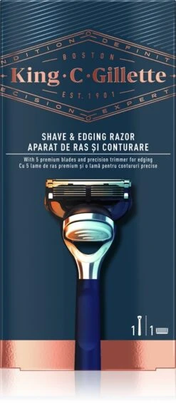 King C. Gillette Shave & Edging Razor