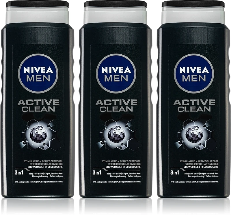 Nivea Men Active Clean 1 Nivea Men Active Clean