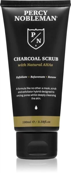 Percy Nobleman Charcoal Scrub