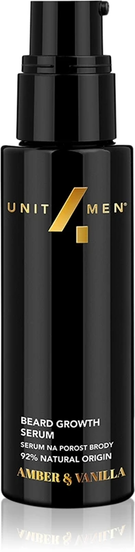 Unit4Men Beard Growth Serum Amber&Vanilla