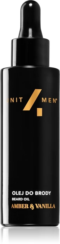 Unit4Men Beard Oil Amber & Vanilla