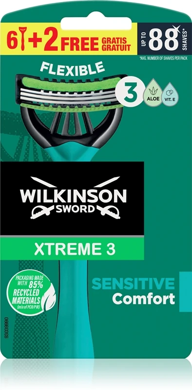 Wilkinson Sword Xtreme 3 Sensitive Comfort 1 Wilkinson Sword Xtreme 3 Sensitive Comfort