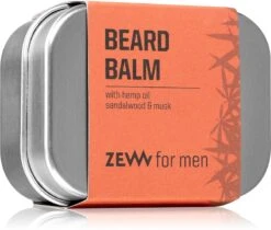 Zew For Men Beard Balm With Hemp Oil