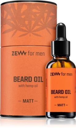 Zew For Men Beard Oil With Hemp Oil